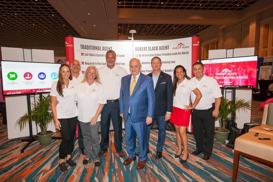 The Robert Slack Group team at an industry event